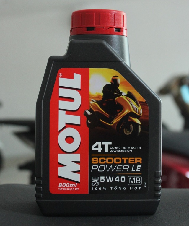 Motul scooter power le 5w40 08l - 1
