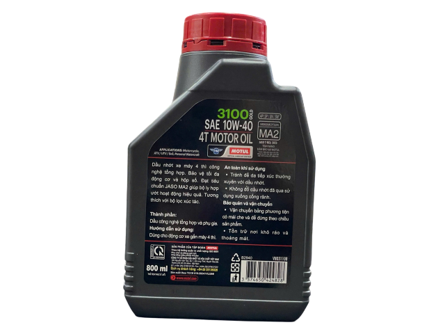 Motul 3100 gold 4t 10w40 800ml - 2