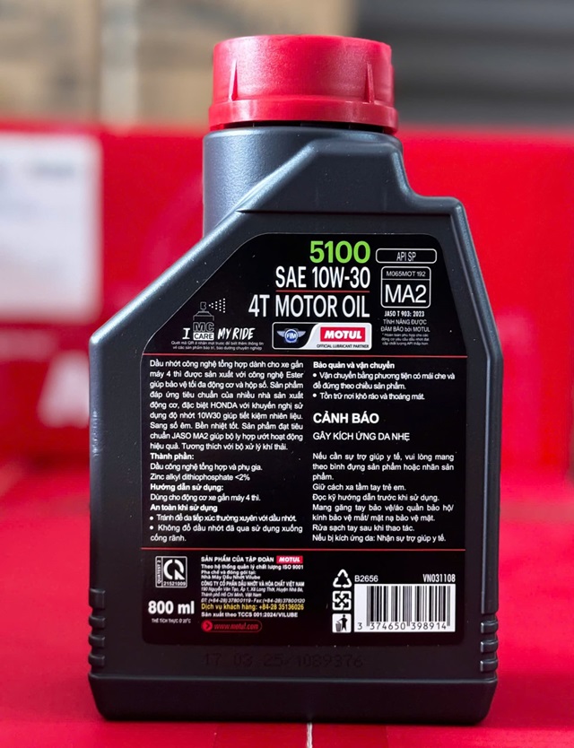 Motul 5100 4t 10w30 800ml - 2