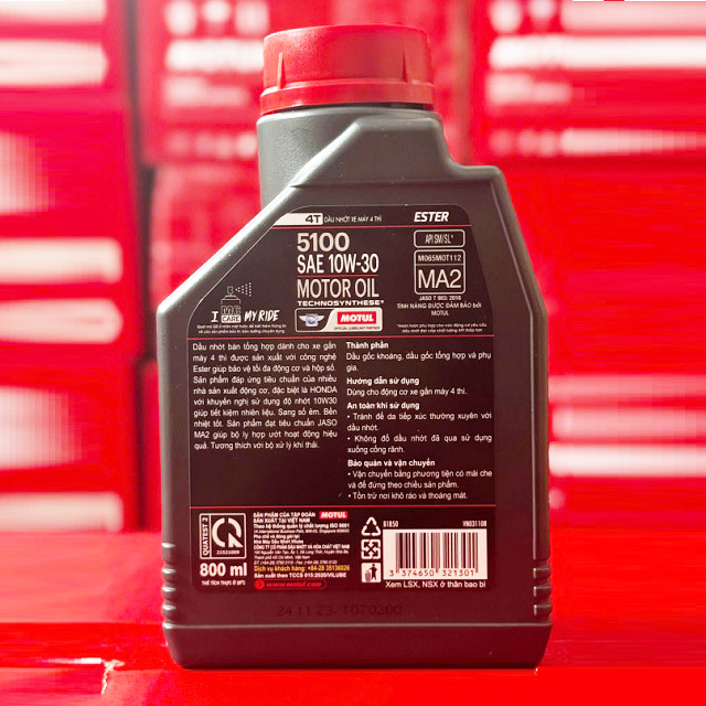 Motul 5100 4T 10W30 800ml